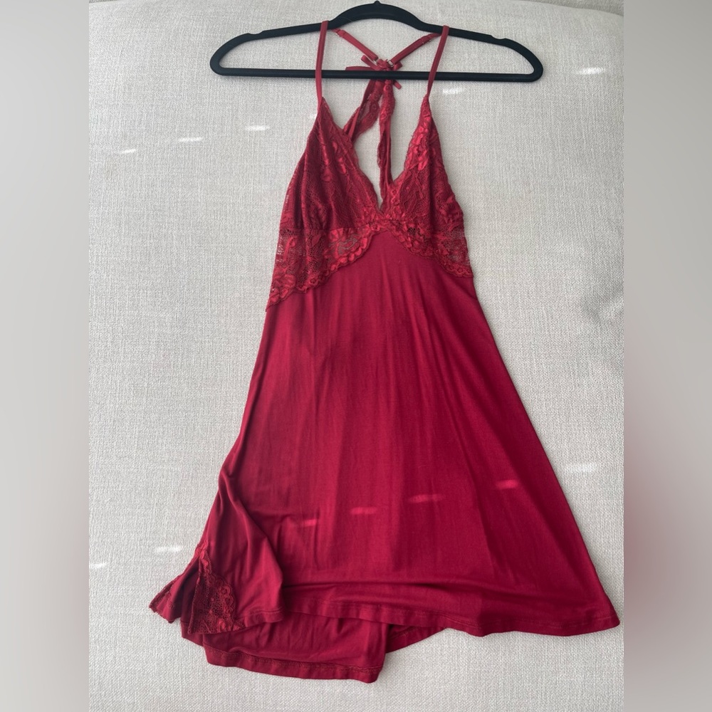 Women Lingerie Lace Chemise Sleepwear Babydoll Teddy Lingerie